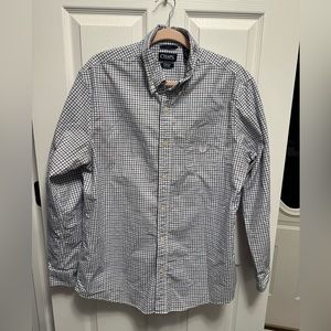 Mens like new Chaps classic fit stretch Oxford shirt XL